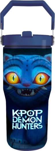 K-pop Demon Hunters potovalni lonček z ročajem derpy tiger