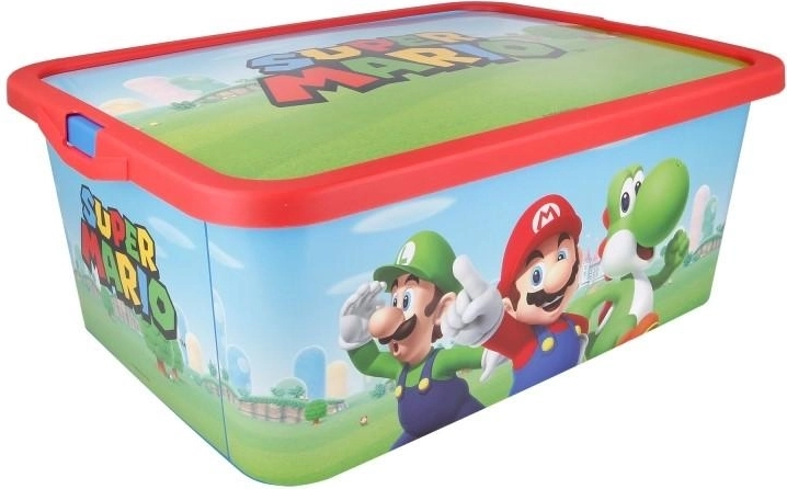 Škatla za shranjevanje s pokrovom Super Mario