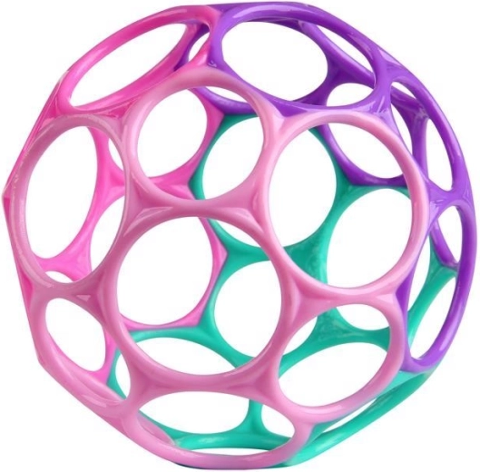 Oball Classic fleksibilna žogica 10 cm rožnato-vijolična