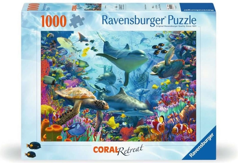 Ravensburger sestavljanka Koralni greben, 1000 koščkov
