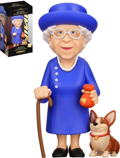 Minix collectible figurine Queen Elizabeth II. Special Character - 1 piece