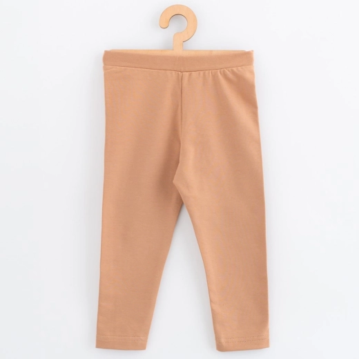 otroške trenirne leggings New Baby Kindergarten bež