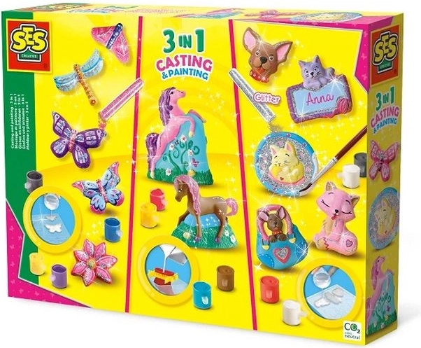SES 3-in-1 Plaster Casting and Painting