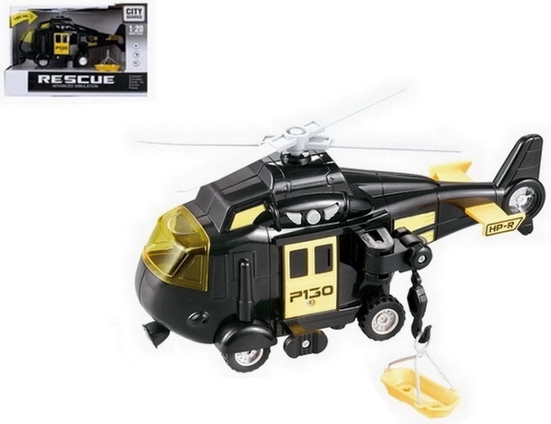 Reševalni helikopter z lučjo in zvokom