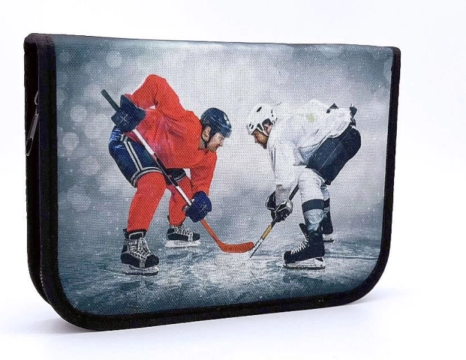 Peresnica CONCORDE hokej na ledu, enonadstropna z dvema zavihkoma, siva