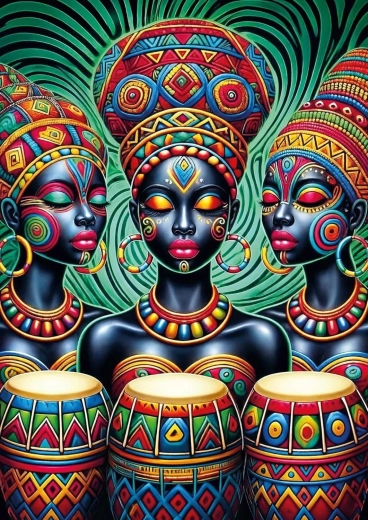 Sestavljanka Tribalni ritem 1000 koščkov ART PUZZLE