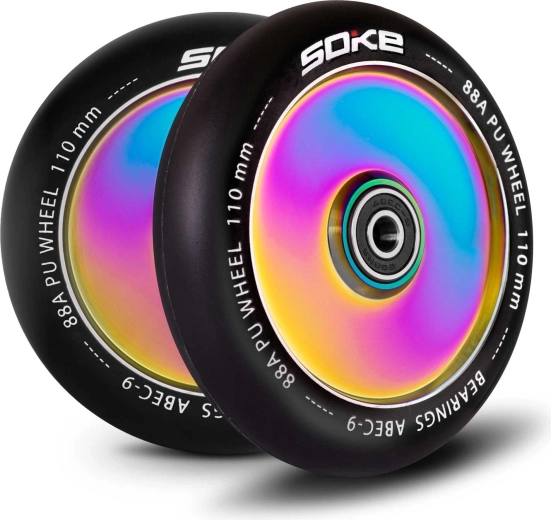 Soke kolesca za skiro 110 mm rainbow 2 kos