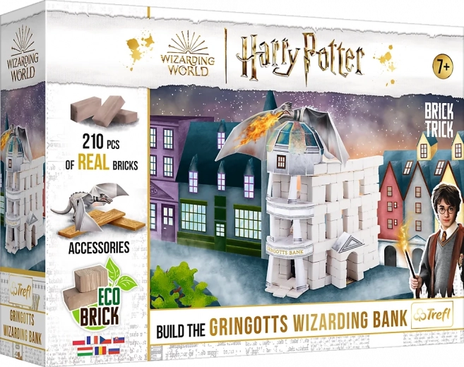 Konstrukcijski set Brick Trick HARRY POTTER: Čarobniška banka Gringott (210 kosov)