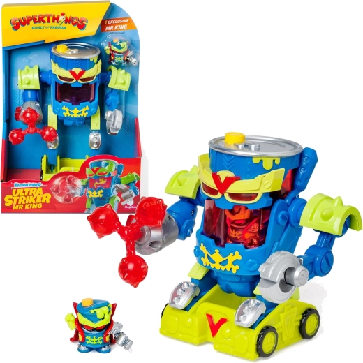 SuperThings Ultra Striker Mr King robot s figurico