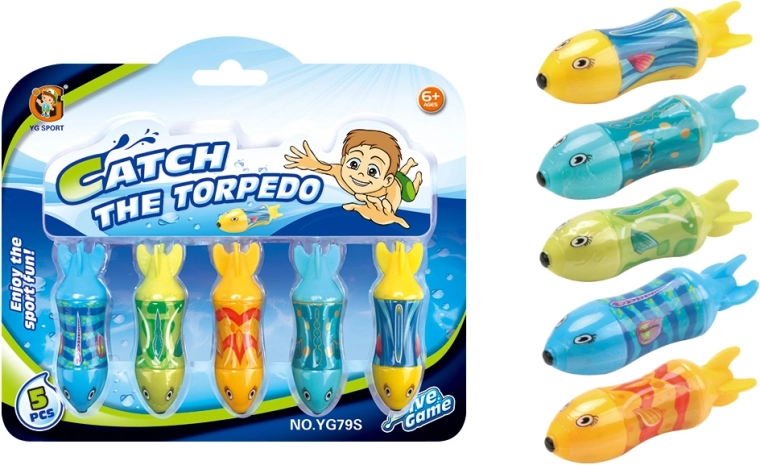 Potapljaška igra Ujemi torpedo