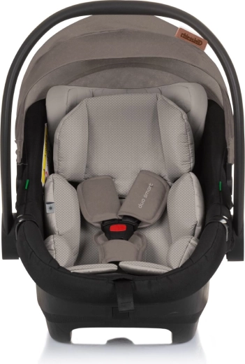 Chipolino Duo Smart i-Size otroški avtosedež 40–87 cm tiramisu