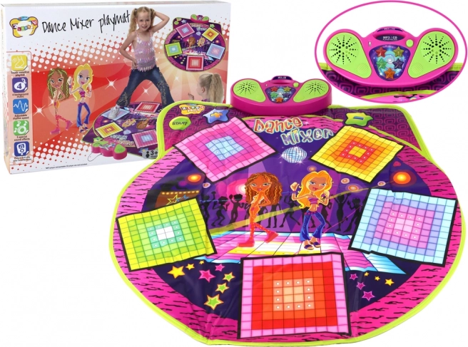 Otroška plesna podloga s svetlobami in zvoki, 91 cm x 93 cm