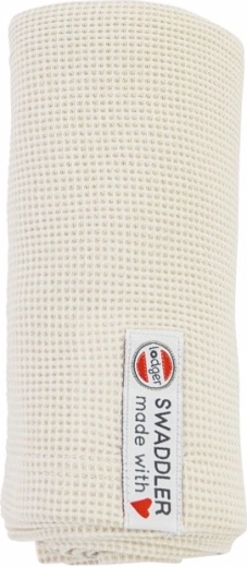 Lodger Swaddler Ciumbelle platnena plenica 70 × 70 cm Cloud dancer