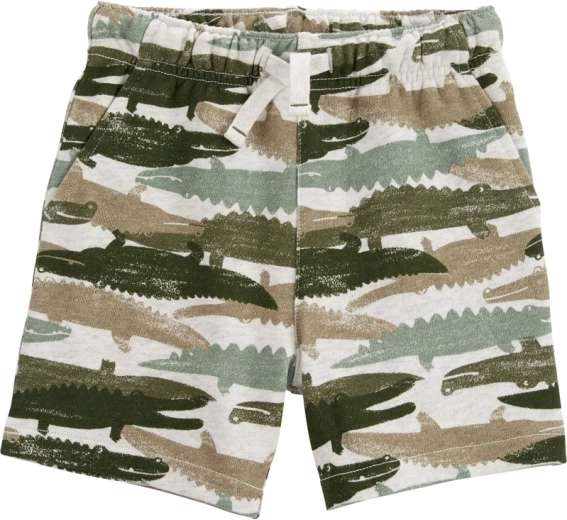 Carter's Green Alligators shorts for boys 12 m