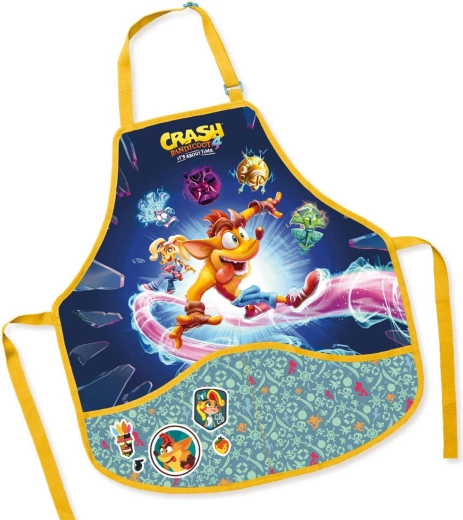 Otroški delovni predpasnik Crash Bandicoot 50 × 55 cm