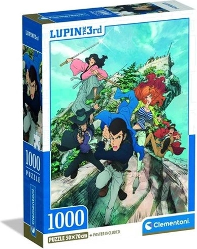 Puzzle Compact Lupin III 1000 kosov