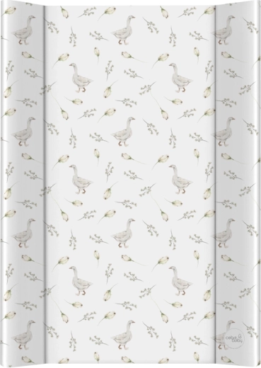 Ceba baby mehka previjalna podloga z bočnimi robovi Basic Goose 50 × 70 cm