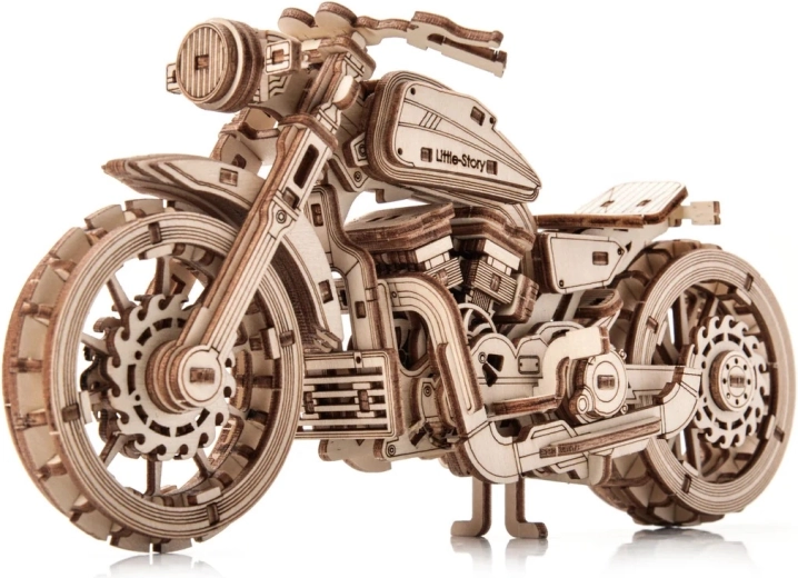 Little Story 3D lesena sestavljanka motocikel Speedtail
