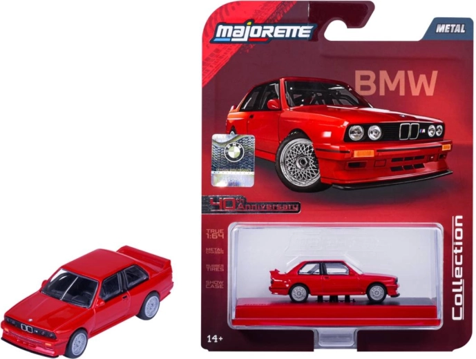 Zbirateljski kovinski model BMW M3 iz leta 1986 v merilu 1:64