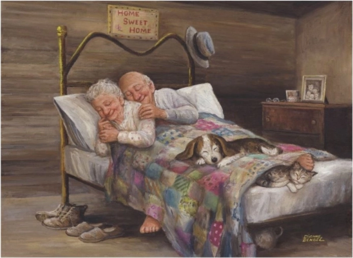 Sestavljanka Povsod je dobro, doma je najbolje 1000 koščkov