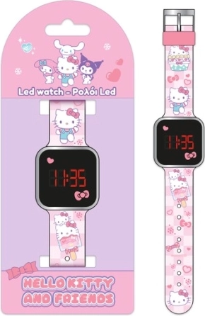 Otroška digitalna LED ura Hello Kitty
