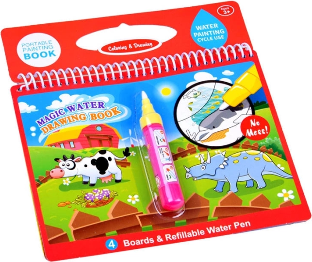 Vodna pobarvanka z živalmi