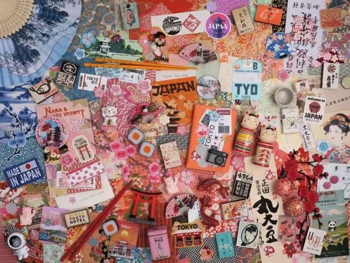 Sestavljanka Pustolovščina v Tokiu 1500 koščkov RAVENSBURGER