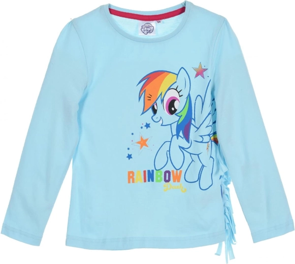 Turkizna bombažna majica My Little Pony