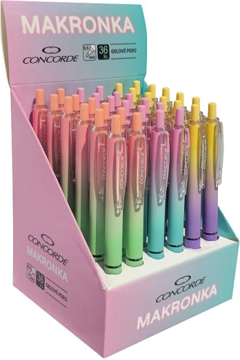 Gel pero Concorde Makronka, modro polnilo 0,5 mm