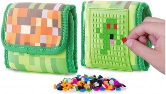 Denarnica Pixie Crew z motivom Minecraft