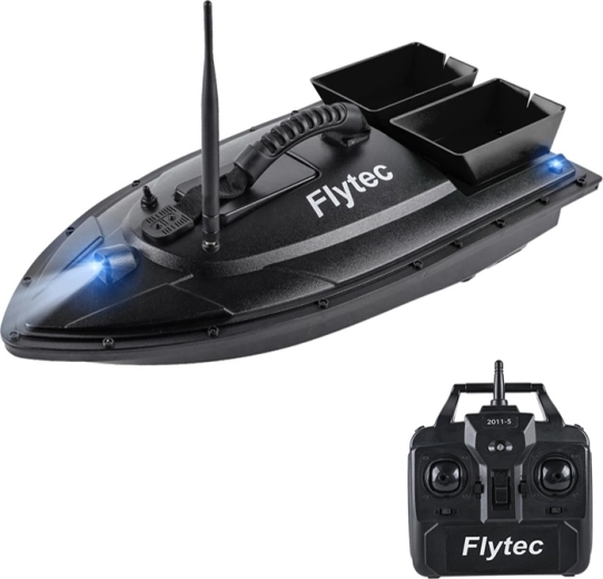 Flytec daljinsko voden krmilni čoln 2011-5 z dvojnimi zalogovniki