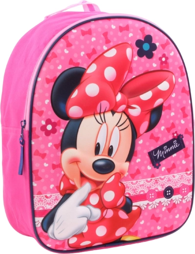 3D otroški nahrbtnik Minnie Mouse rožnat 31 cm