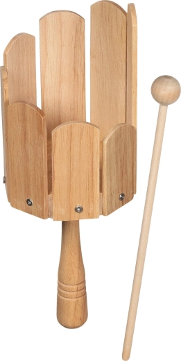 Children’s wooden tongue drum made of solid wood