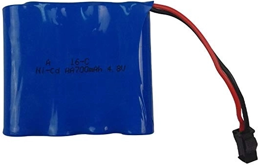 Akumulator Ni-Cd 4,8 V 700 mAh s priključkom SM za RC avtomobile HB Rock Crawler 1/18 - 1 kos