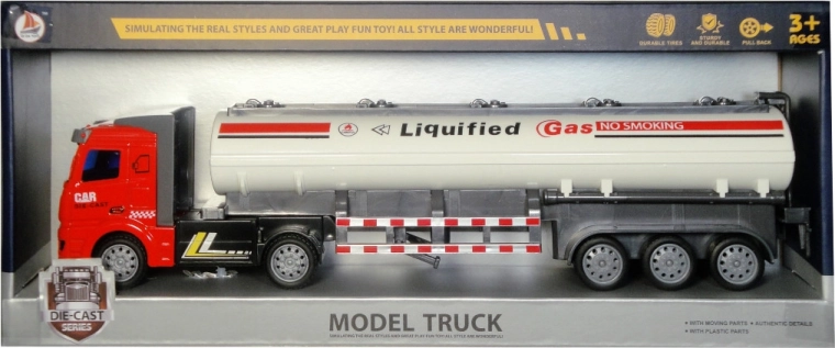 Tovorna cisterna s pull-back pogonom