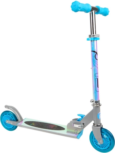 Otroški zložljiv skiro EVO inline 5" holografski - 1 kos