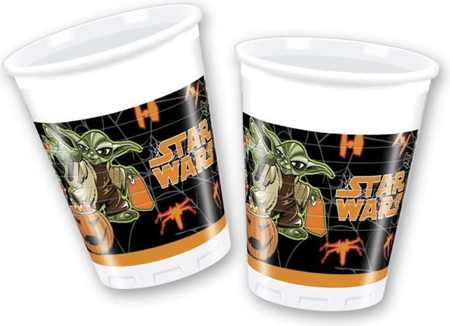 Star Wars Halloween plastični kozarci 200 ml (8 kos)