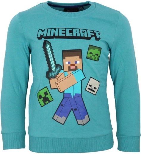 Turkizna jopica Minecraft – Velikost: 116