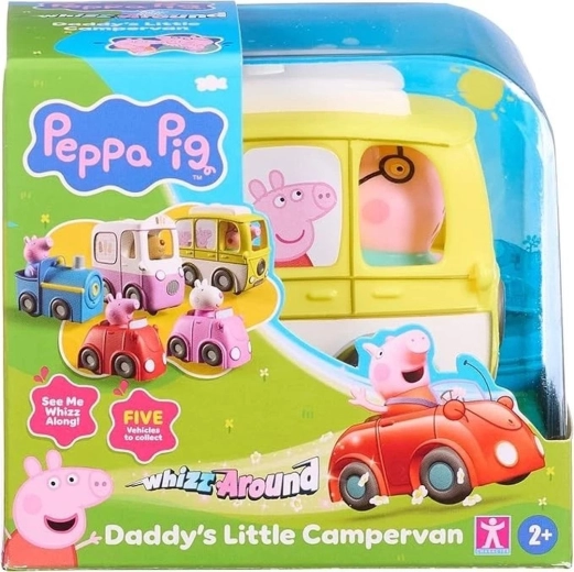 Peppa Pig karavan očeta prašička na baterije