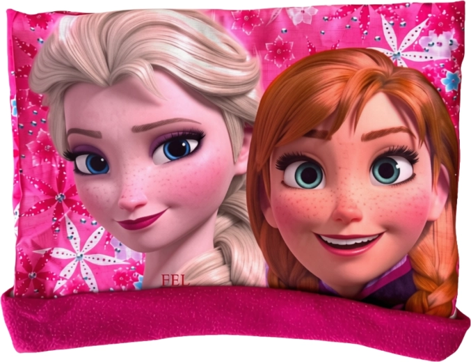 Otroški grelnik za vrat Frozen Elsa in Anna v fuksijni barvi