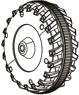 Poganjalni traktor New Holland s sprednjo prikolico
