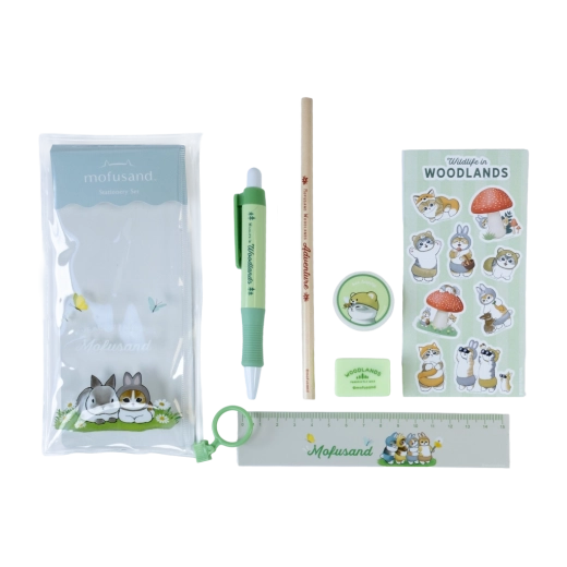 Mofusand mali šolski kreativni set Woodlands