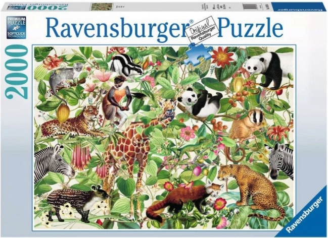 Ravensburger Puzzle Džungla 2000 kosov