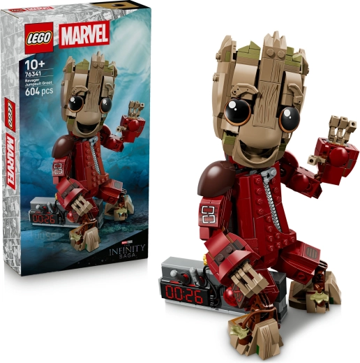 LEGO Marvel Groot v uniformi Roparjev