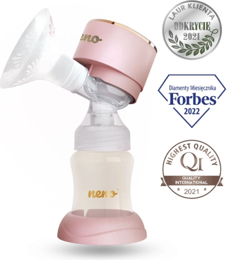 Neno Perfetto električna vodoodporna prsna črpalka za materino mleko