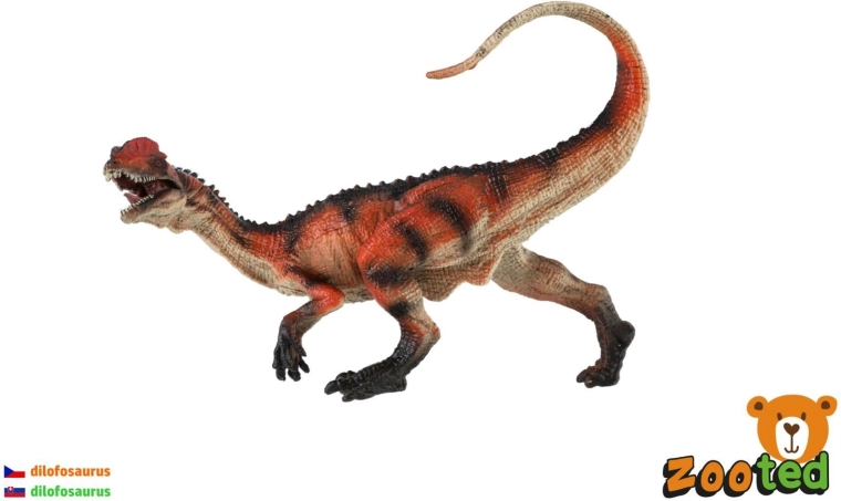 Dinozaver Dilofosaurus, plastičen 15 cm