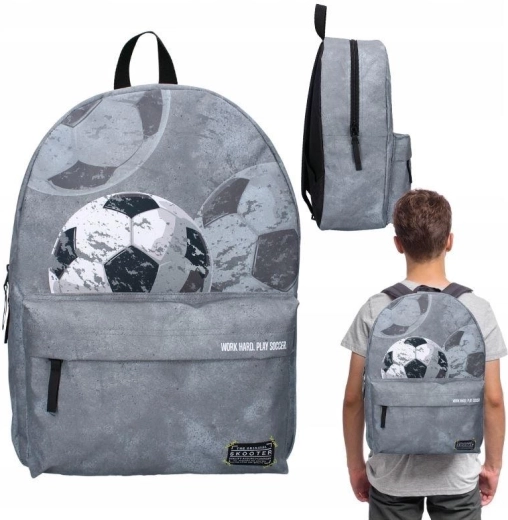 Šolski nahrbtnik Skooter nogomet 39 cm