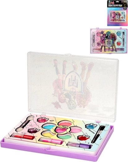 Otroški kozmetični komplet Monster High – senčila za oči, šminke in lip glosi