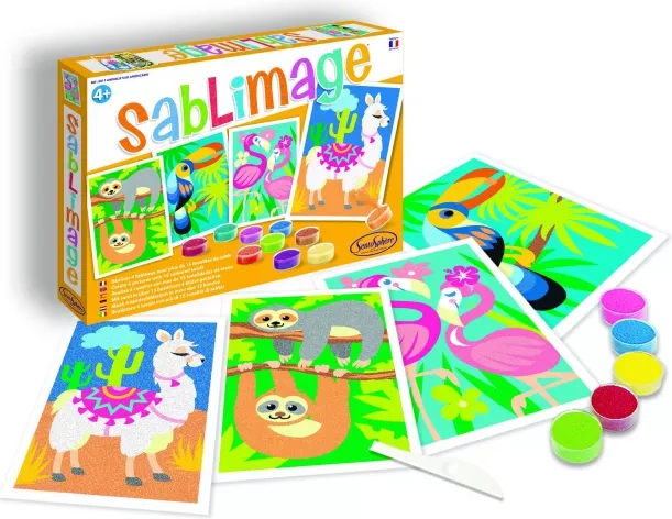 Sentosphere Sablimage mini peščene slike južnoameriške živali