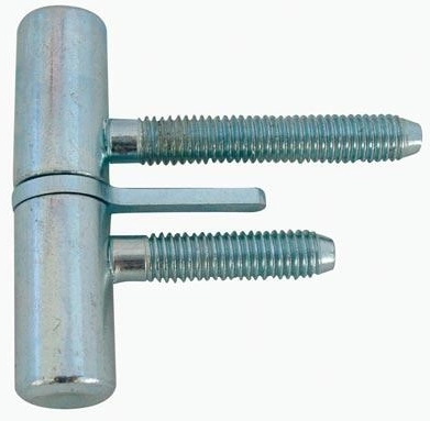 Vrata tečaj 60 mm z vijakom in žebljem, modro pocinkan